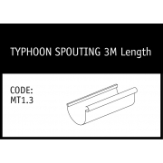 Marley Typhoon Spouting 3m - MT1.3